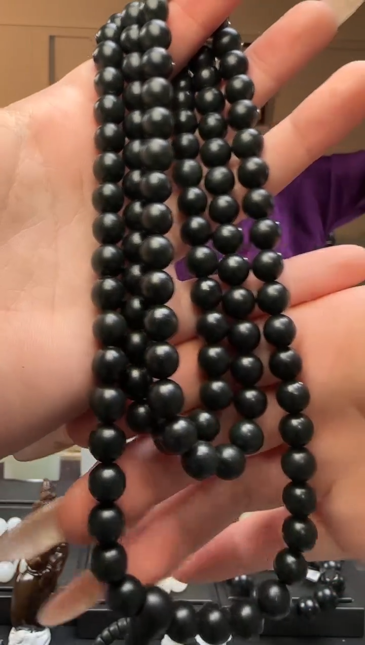 【闪购商品】和田玉青玉圆珠未镶嵌长链