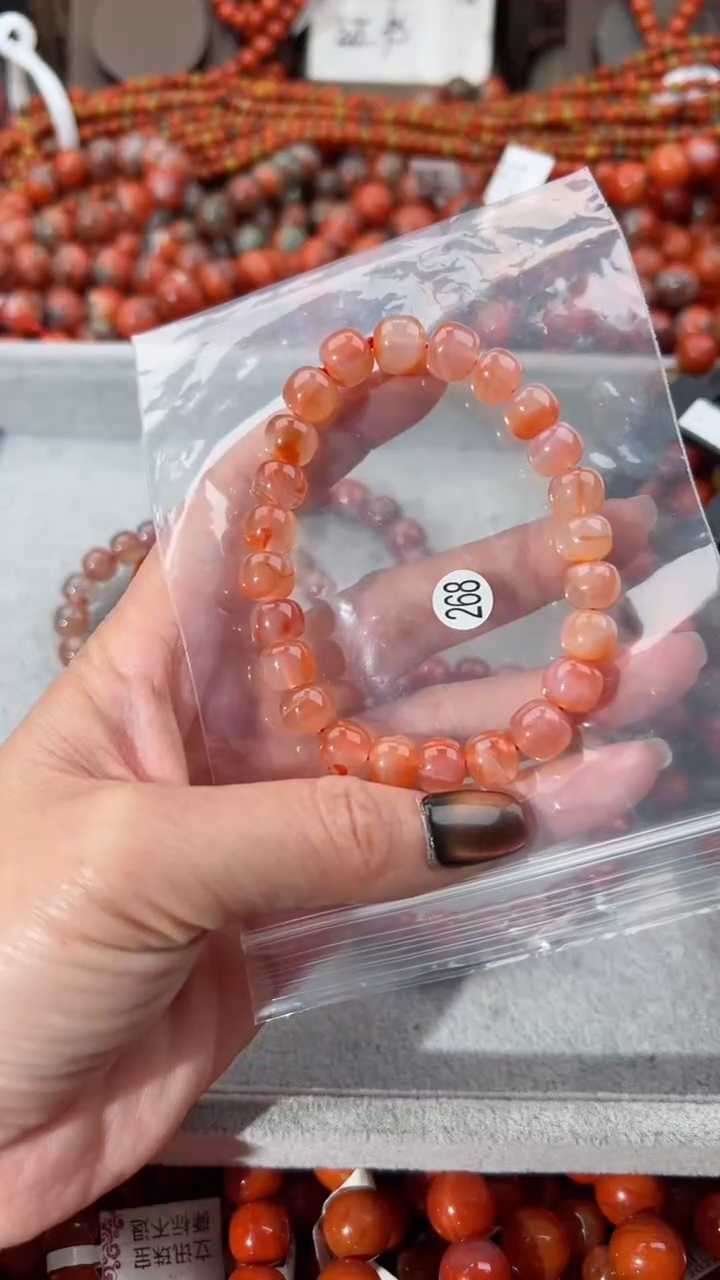 【闪购商品】南红玛瑙手串未镶嵌9