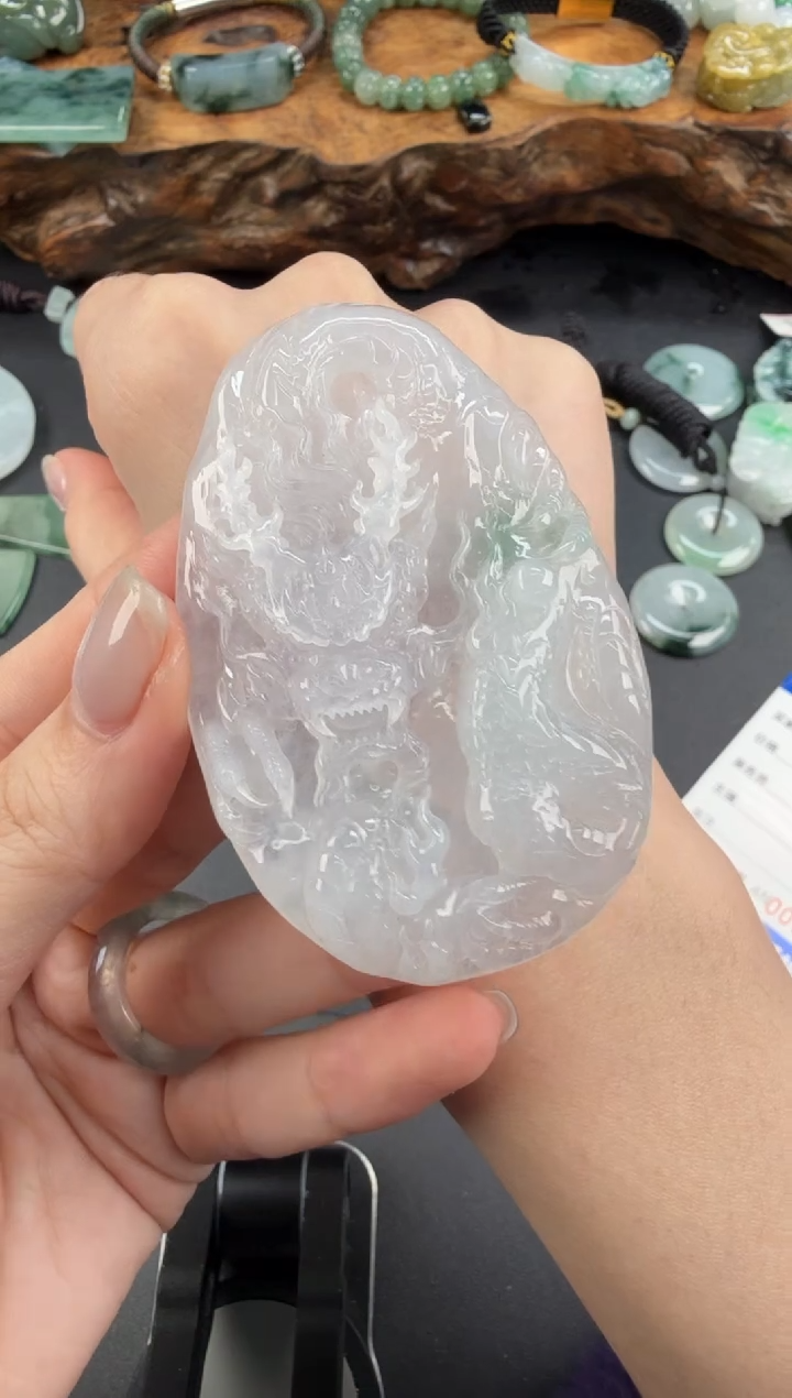 吊坠(不含链)未镶嵌翡翠翡翠饰品-221