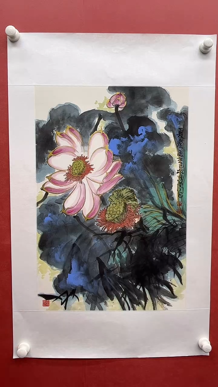 国画闫辉-2.7平尺-花鸟-补书