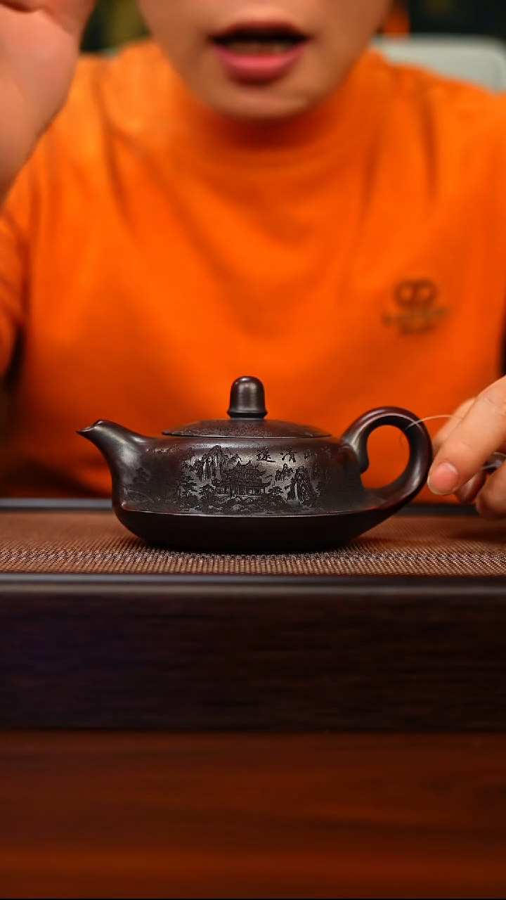 茶壶紫砂原矿紫砂手工茶壶