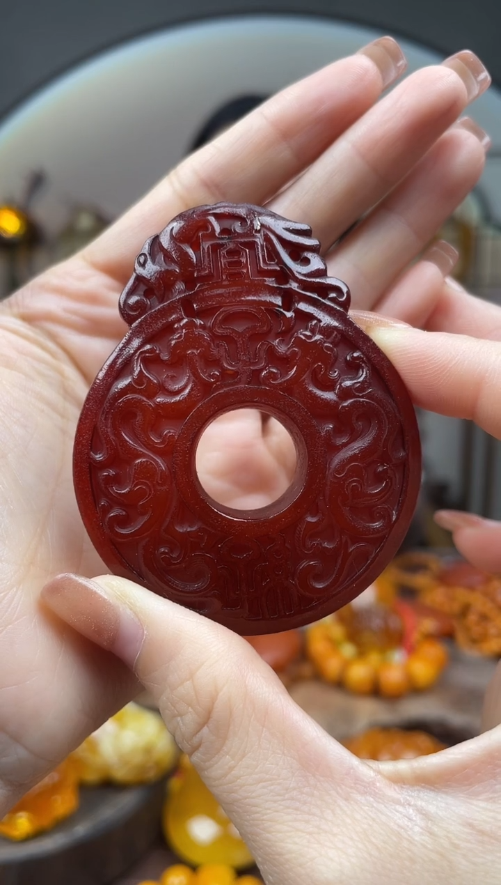 【闪购商品】琥珀裸石未镶嵌首饰 假1赔4 （多样性发货1件