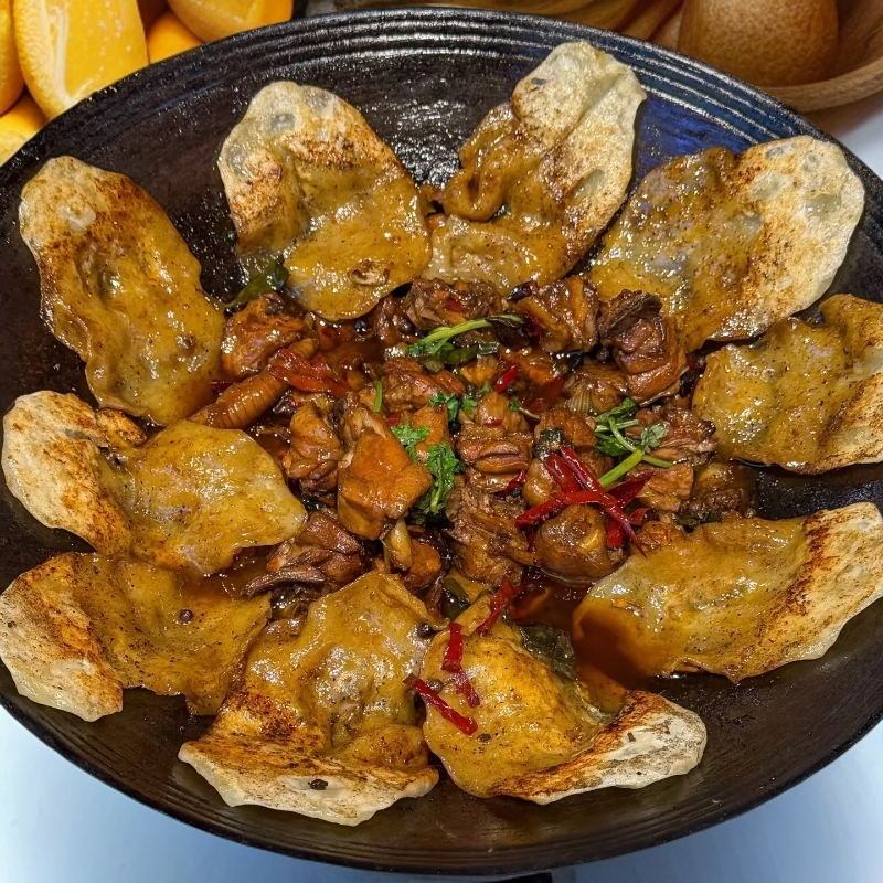 徐州老味地锅鸡（包邮锅炝子柴火现炖送和饼子）