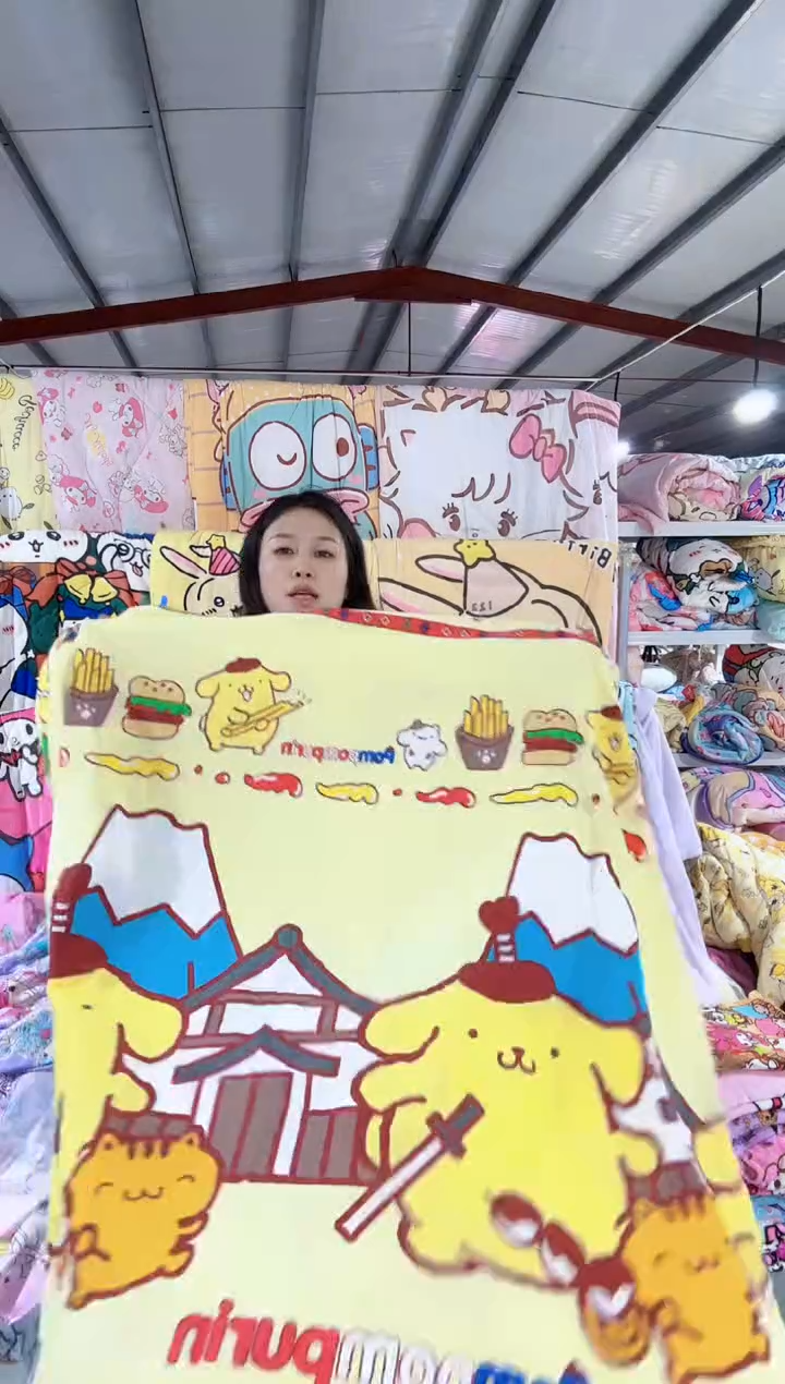 样品  150*200纯棉被套  