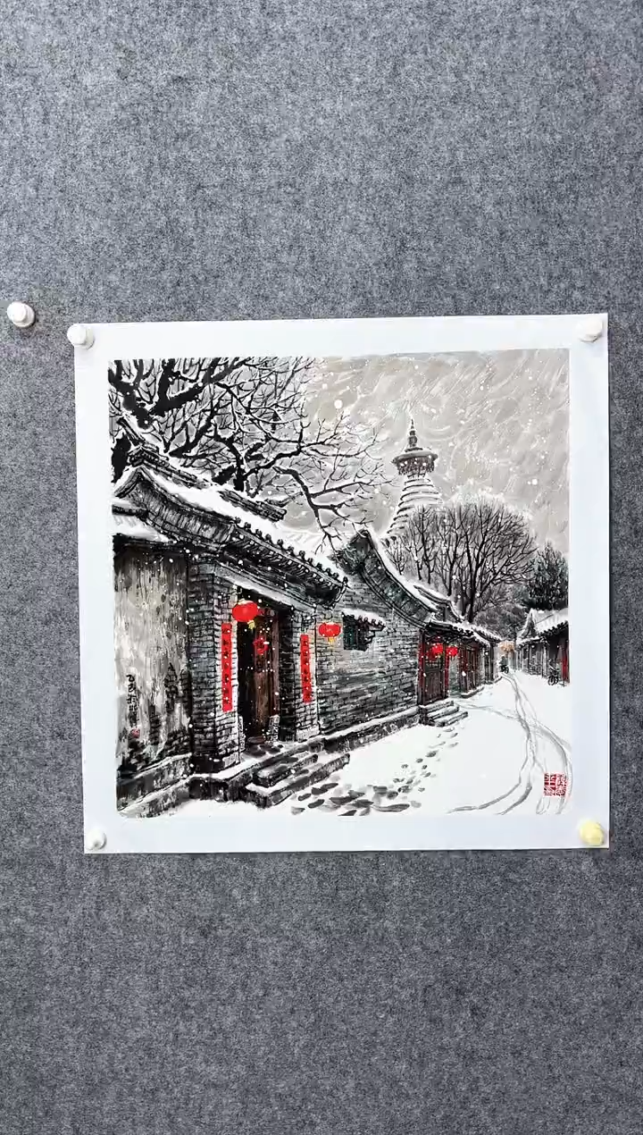 国画DH-薛爱平老师绘画作品