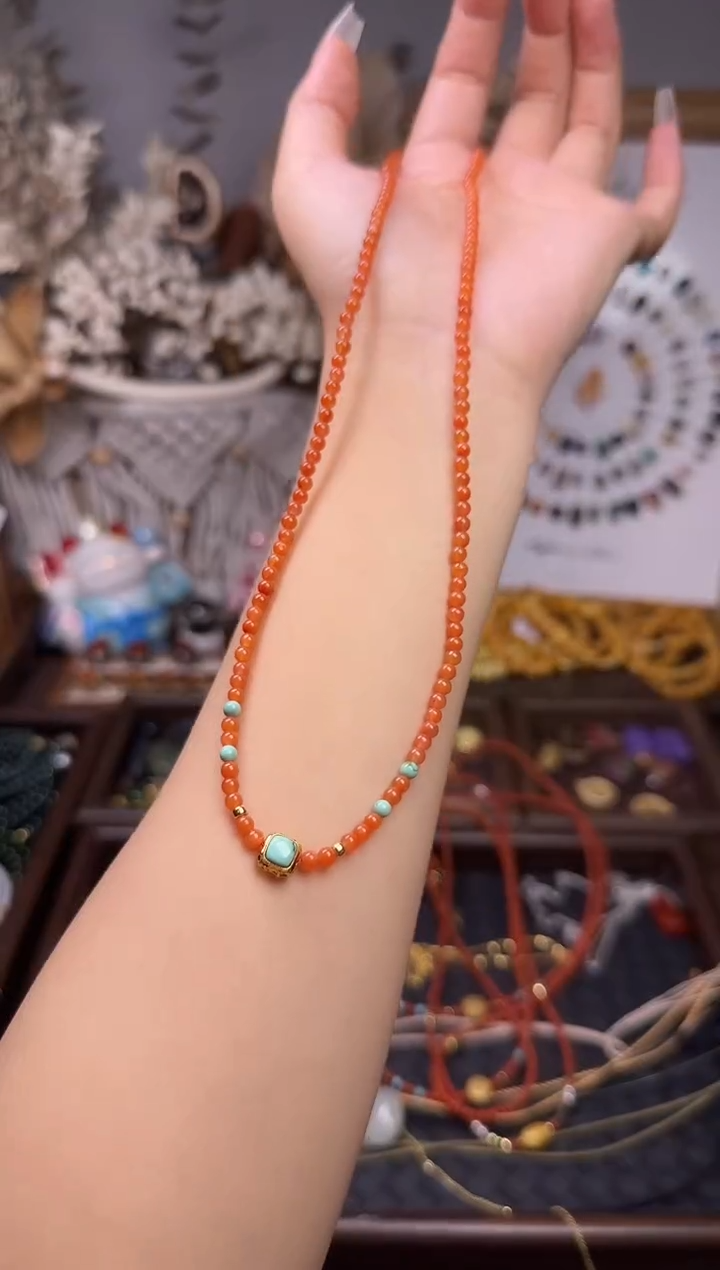 水晶摆件未镶嵌项 链