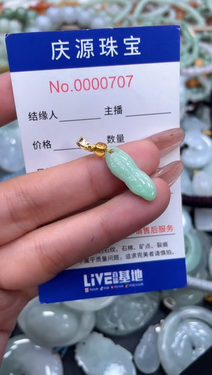 吊坠(不含链)未镶嵌翡翠009