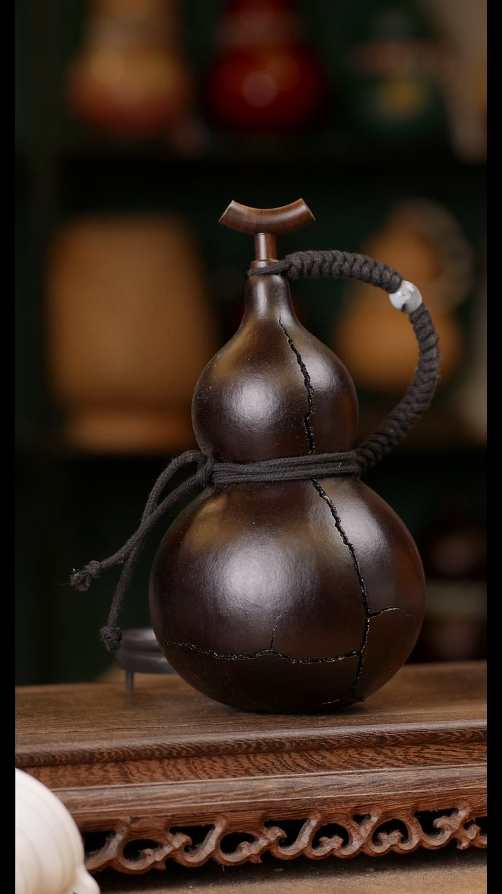 27号精品天然大漆酒葫芦一物一拍~