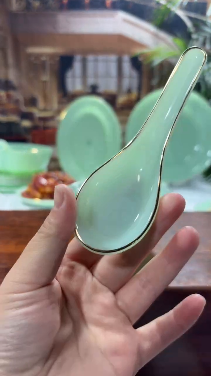 【闪购商品】...  小汤勺玉瓷10个 【贝美】