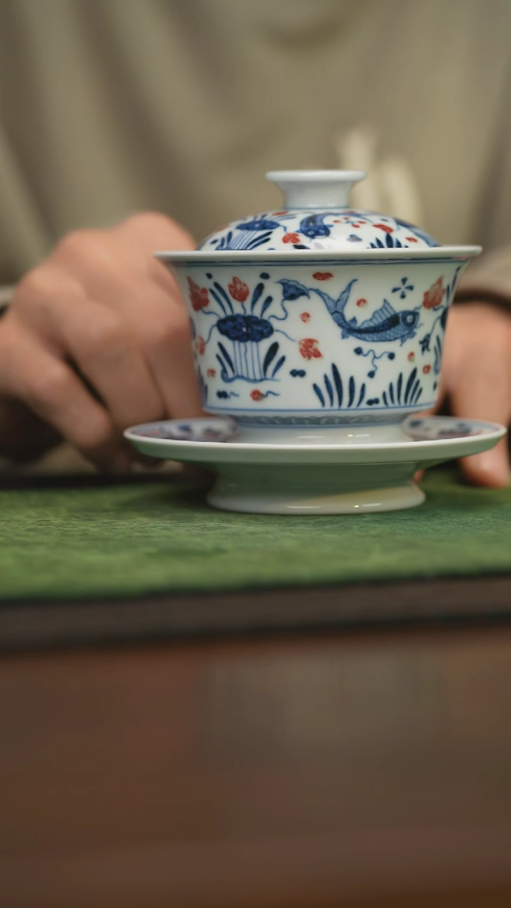 【闪购商品】杯柴窑青花破价福利