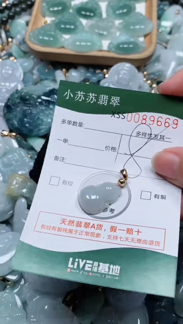 【闪购商品】翡翠颈饰未镶嵌闪购商品0089669