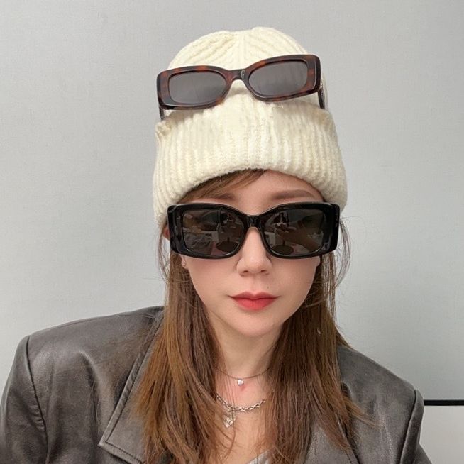 （小青田专属）新款板材眼镜好看百搭时尚潮流显示脸小板材平光镜