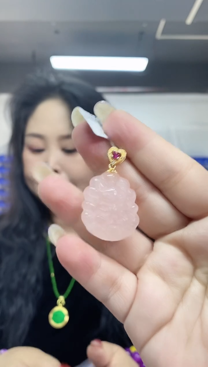 【闪购商品】水晶吊坠未镶嵌多样性发其一颜色微差