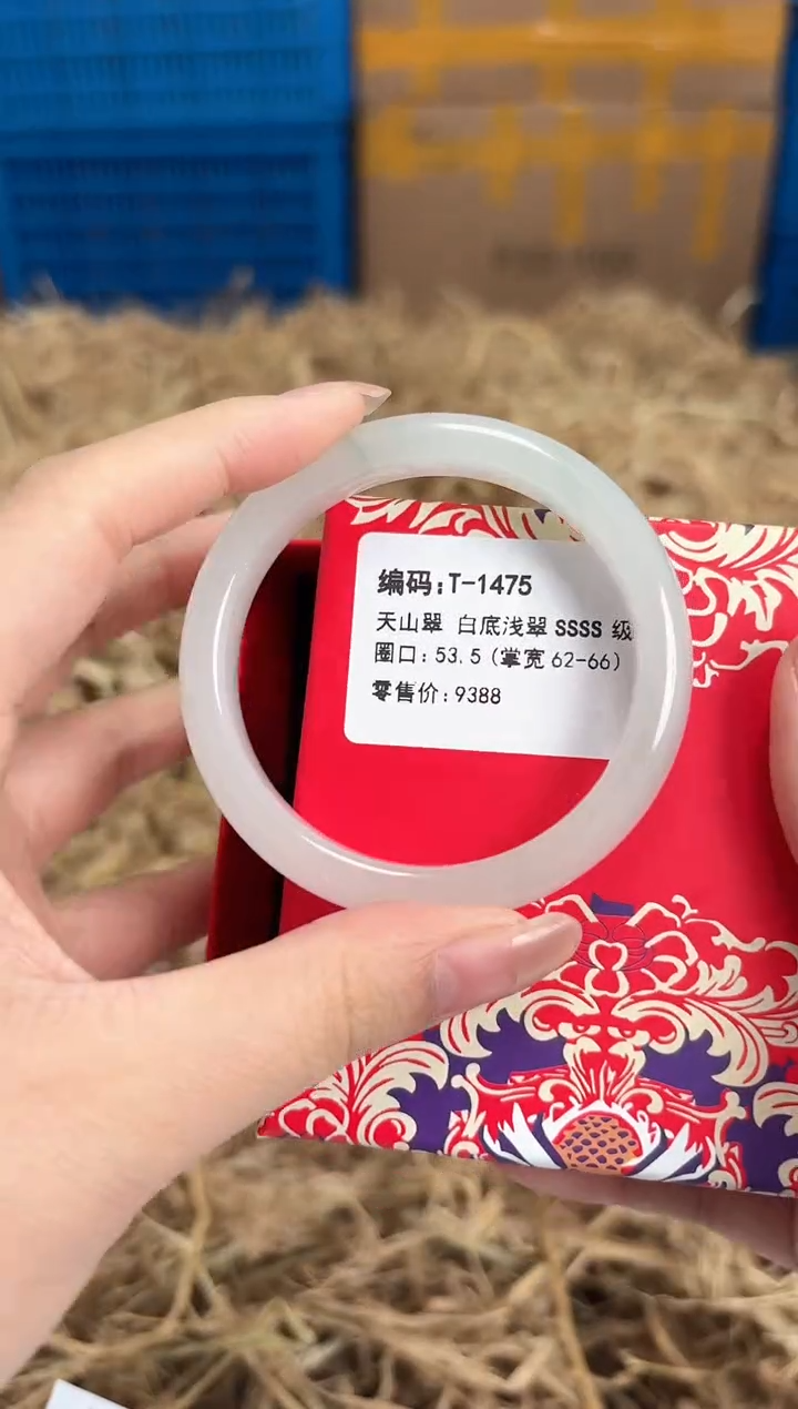 未镶嵌手镯石英质玉T-1475