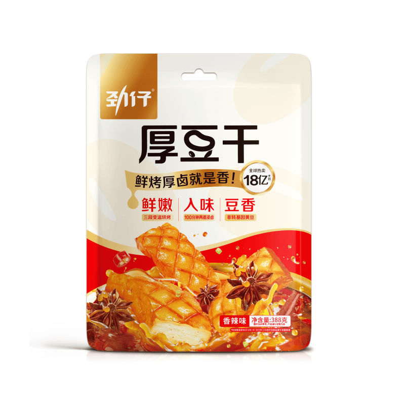 劲仔香辣味厚豆干 388g