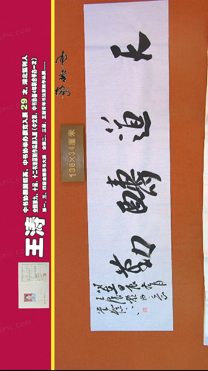 【闪购商品】书法83王涛书法作品