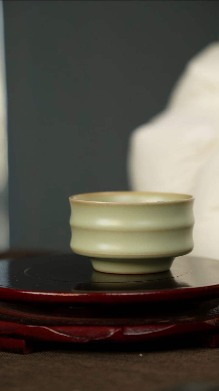 全品 粉青 竹节  