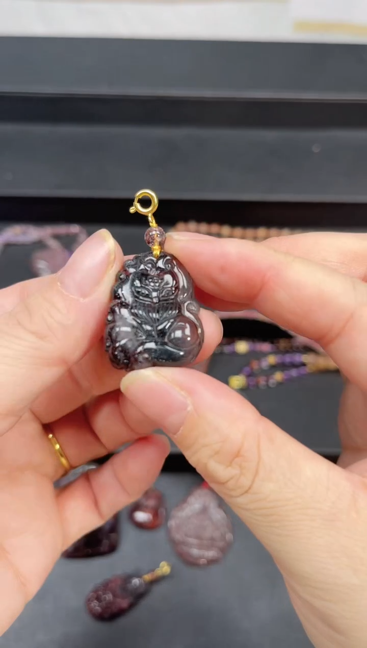 未镶嵌颈饰水晶【百晶灵儿】定制款