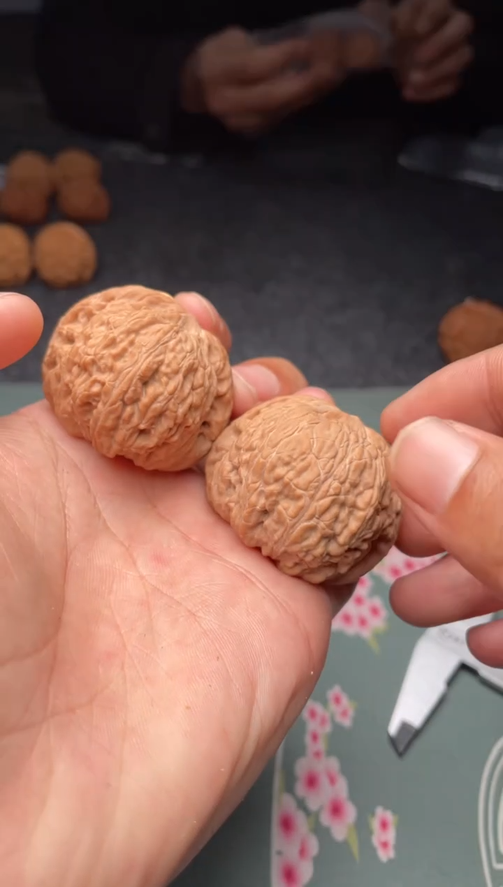 把件文玩核桃a56 泥鳅背  41尺