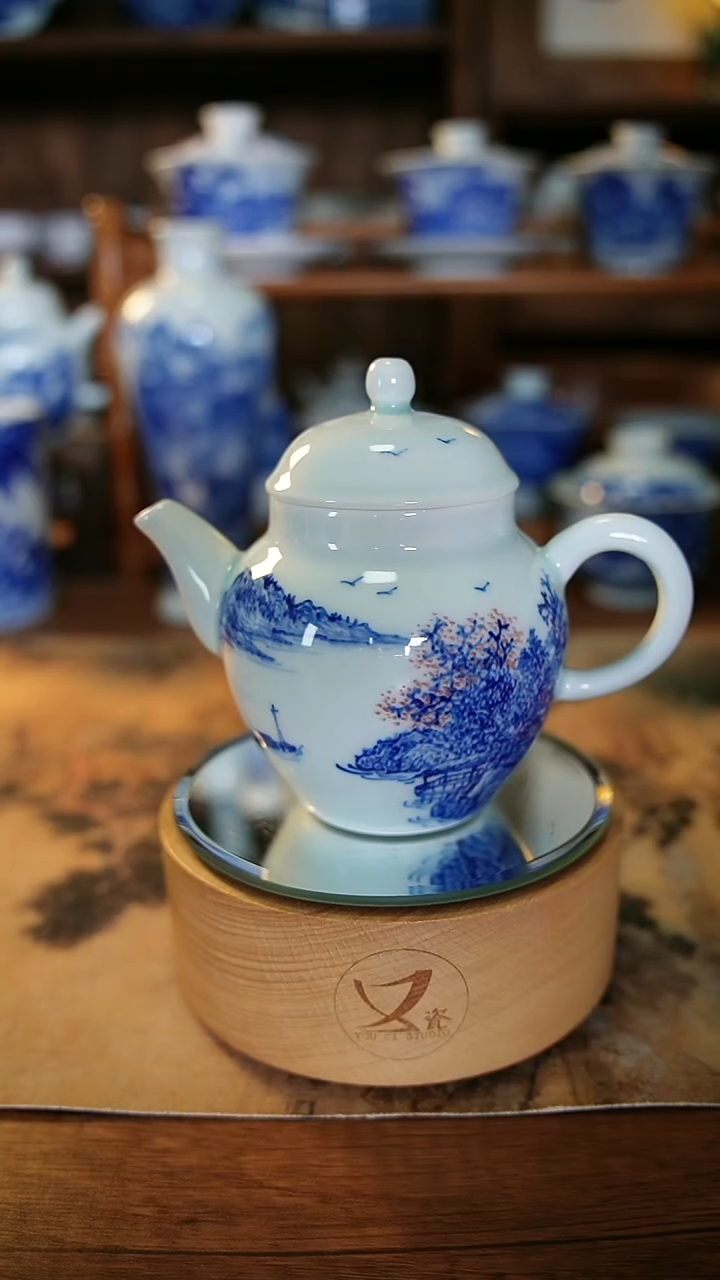 6景德镇手工手绘茶具