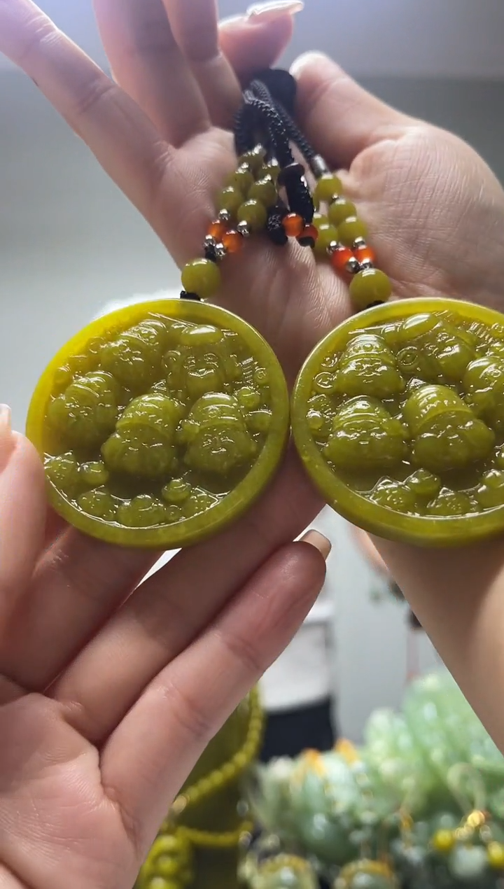 未镶嵌岫玉颈饰多样性发货 拍一发一