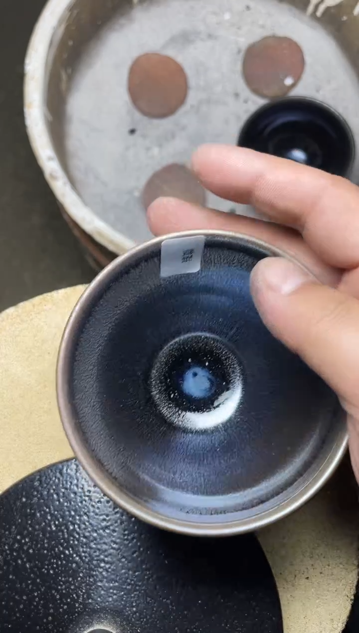 【闪购商品】茶盏叶紫建盏瓷器微瑕216