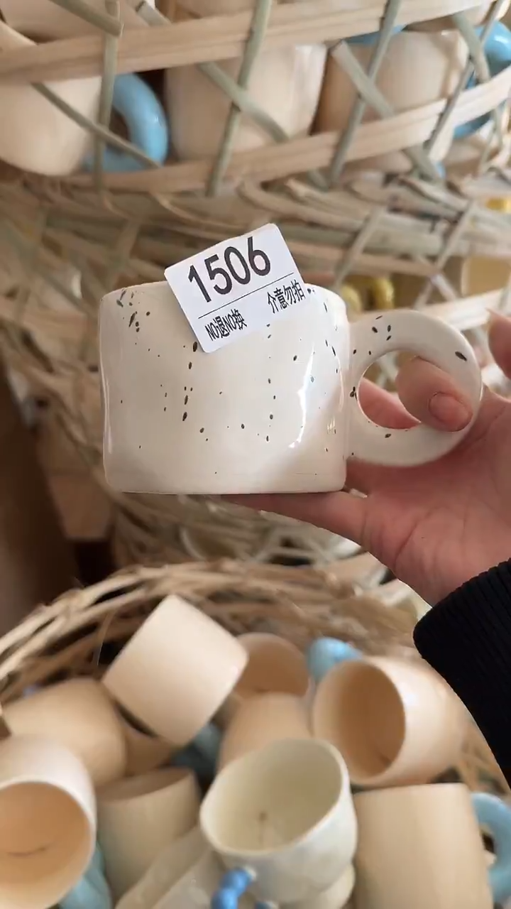 陶瓷手柄款微瑕四单包邮1506