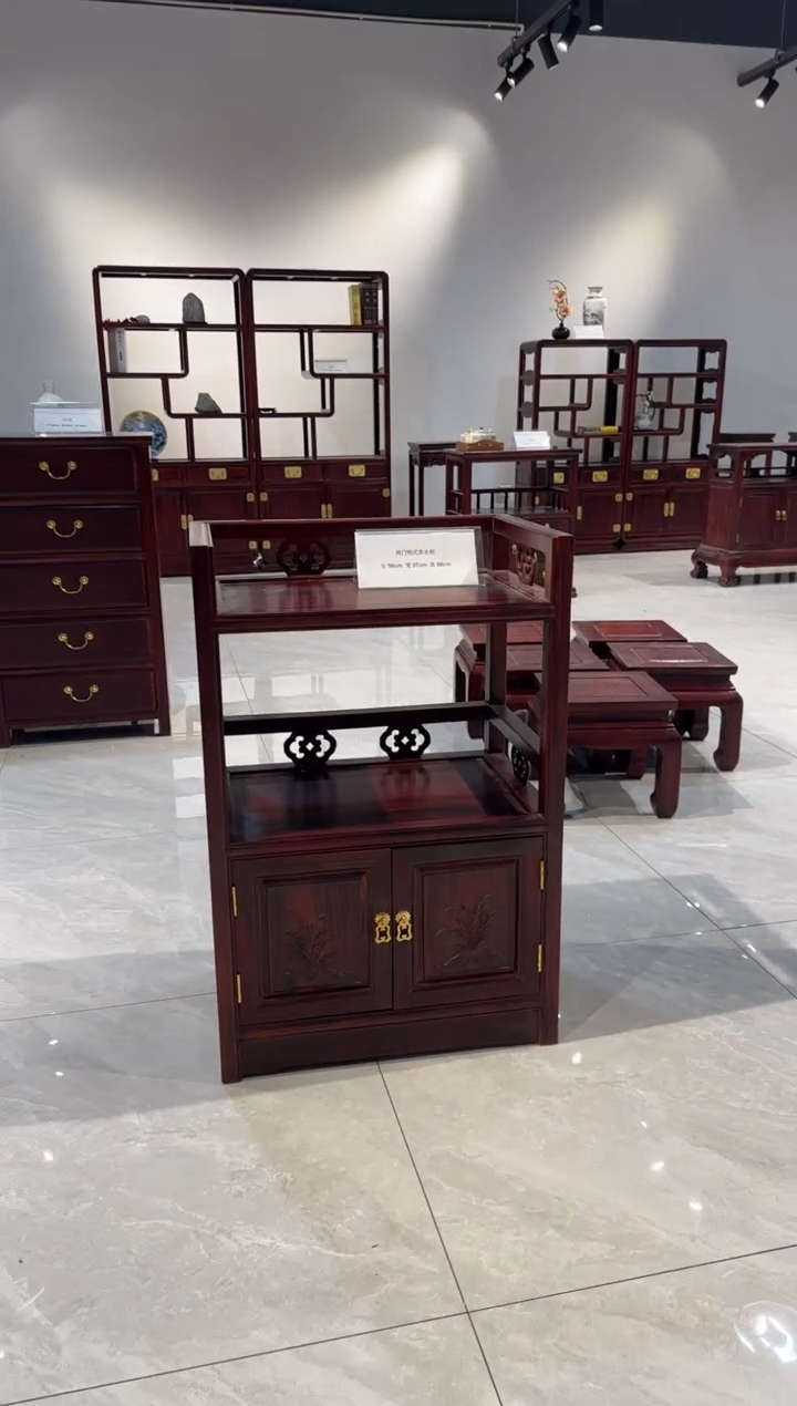 木（红木类）清*…明式茶水柜