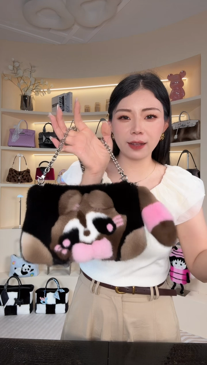 水貂毛【闪购商品】女包G954