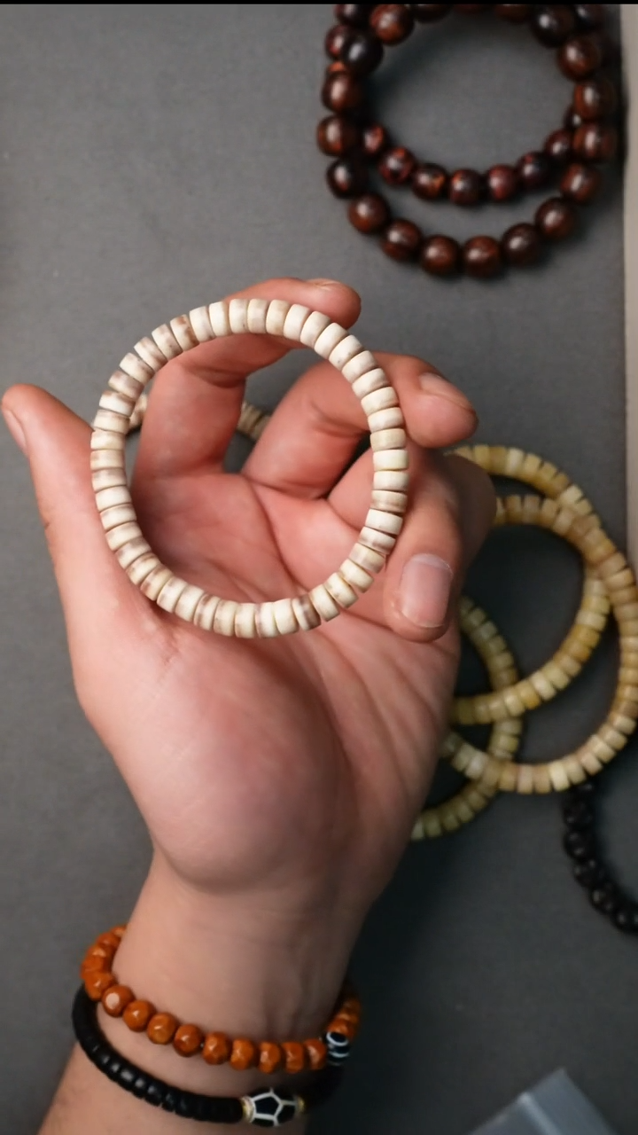 【闪购商品】驼骨手串/手链驼骨药片7mm手串