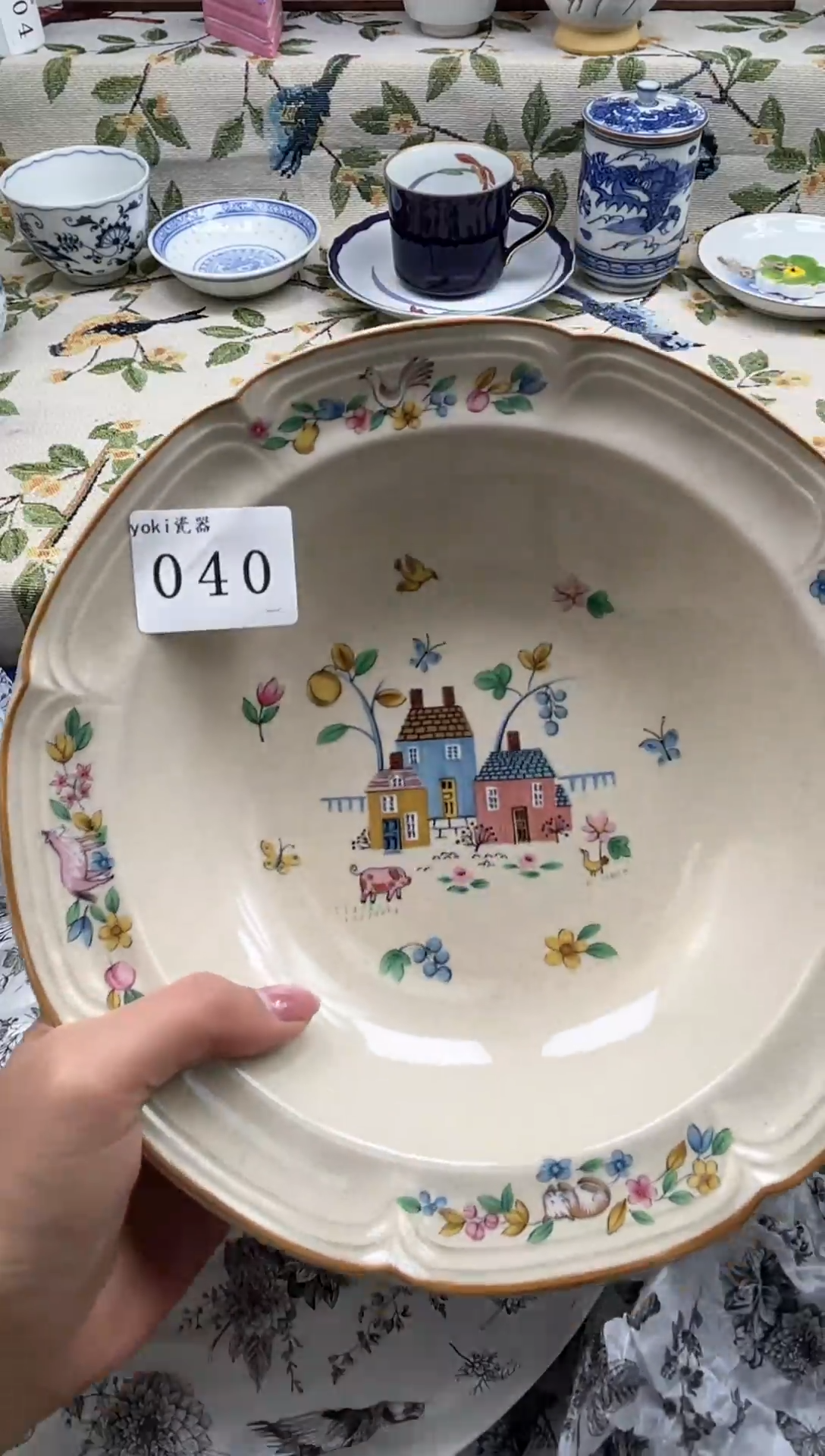 瓷片虾*          040