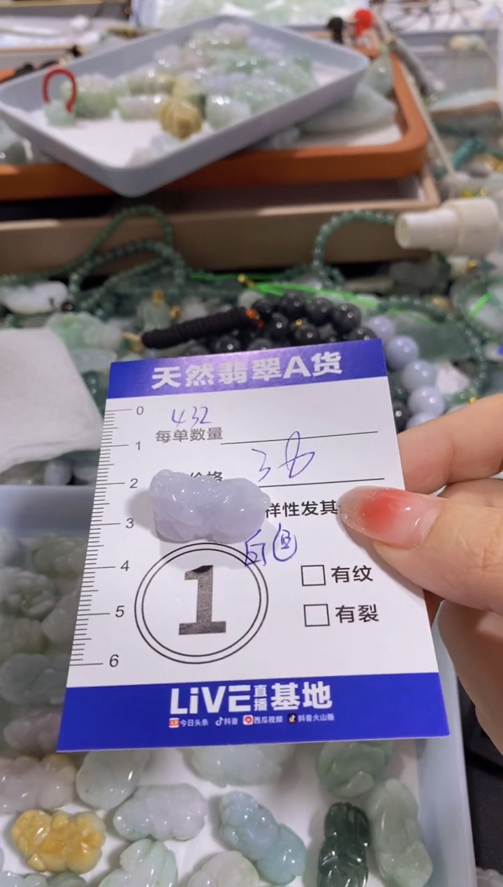 颈饰未镶嵌翡翠天然翡翠A货批量多样性发一件