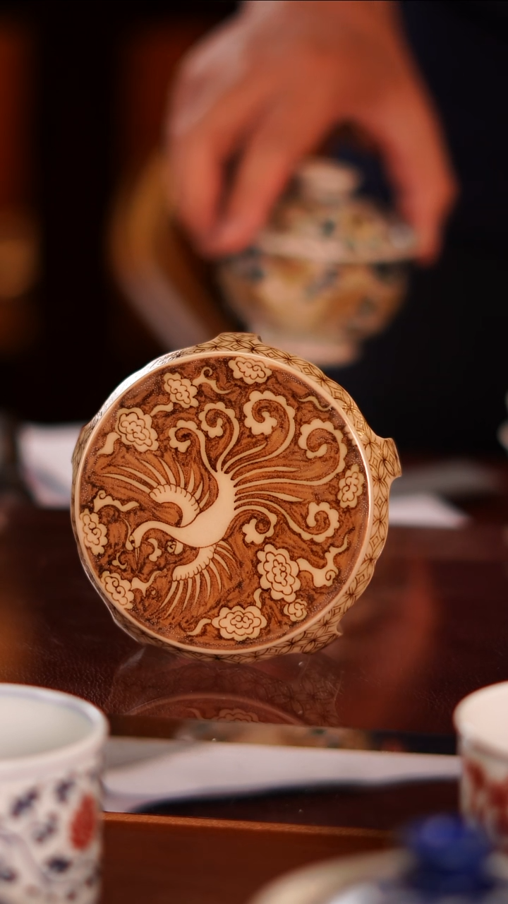 【闪购商品】立勤堂-釉里金高端茶器68