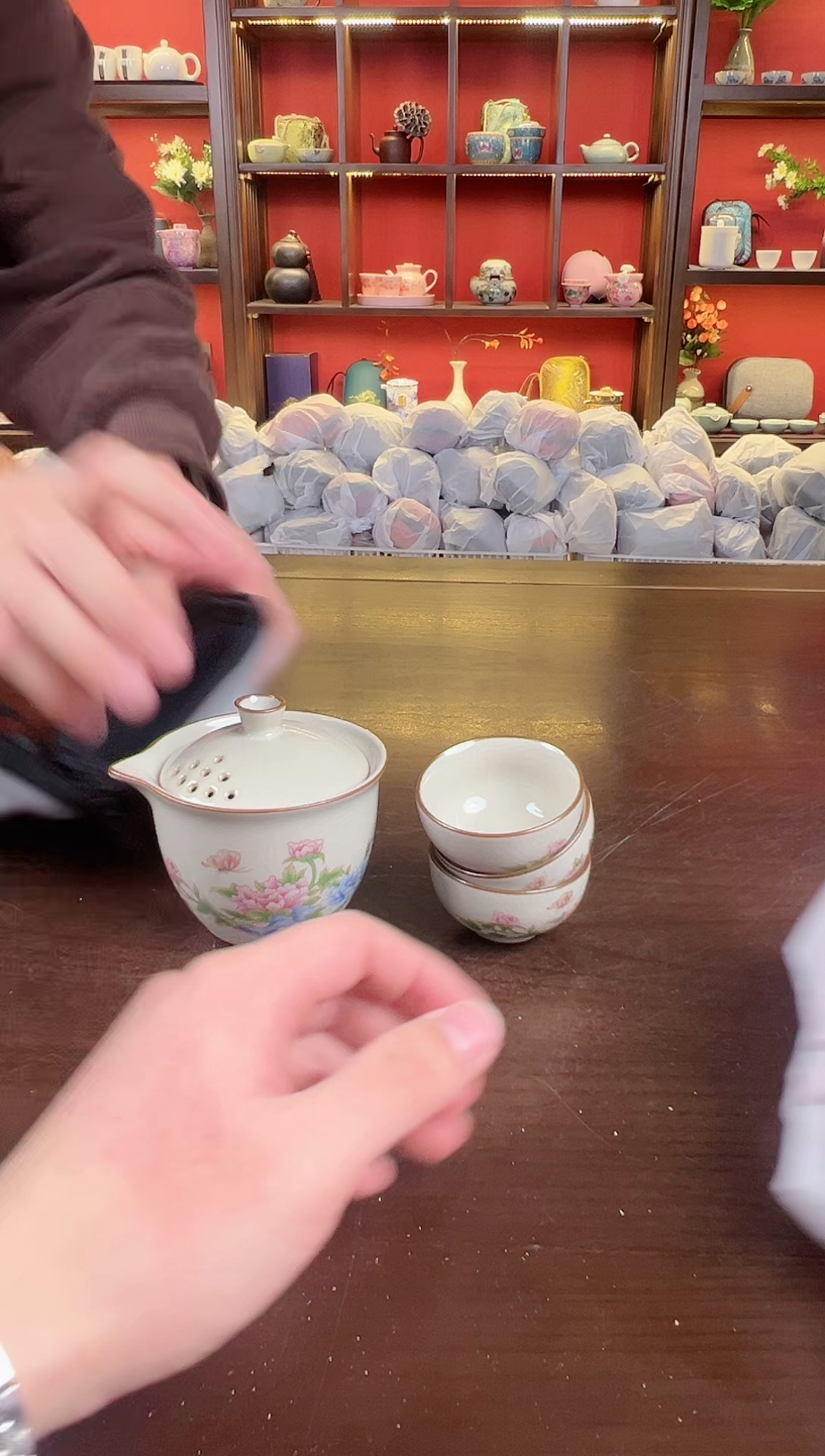 【闪购商品】汝窑牡丹111111111111111