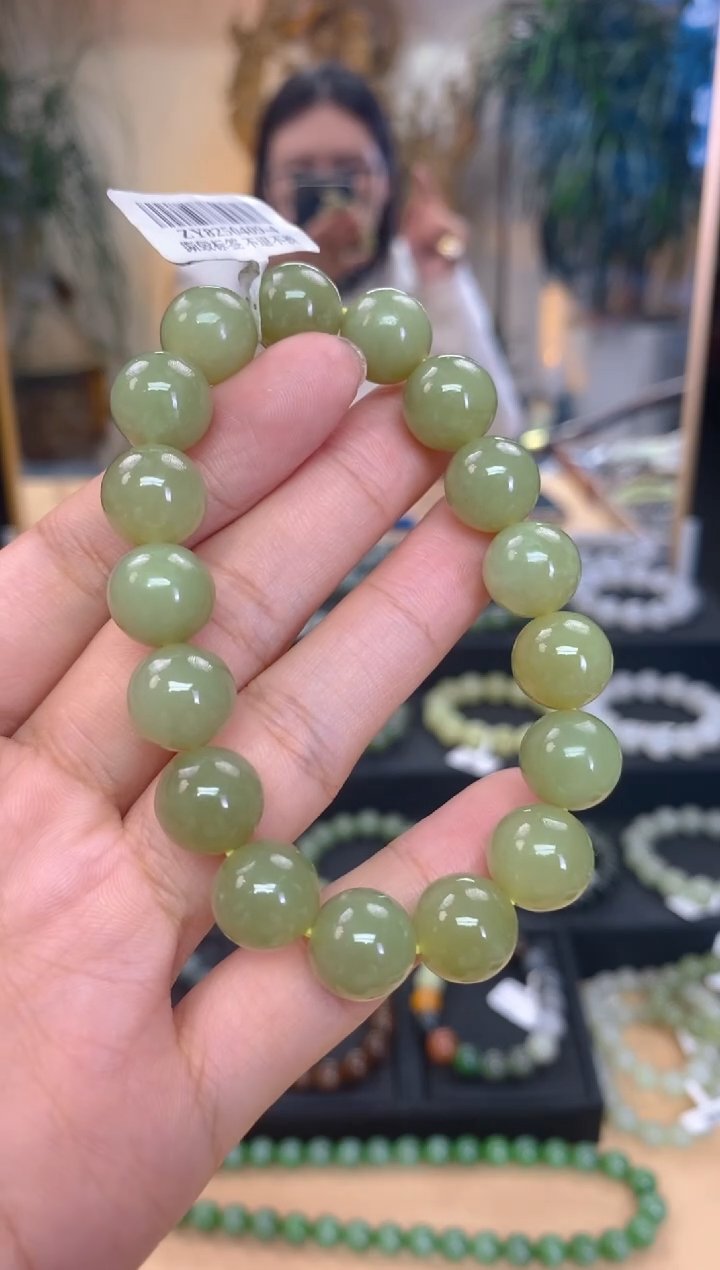 未镶嵌手串和田玉卡12