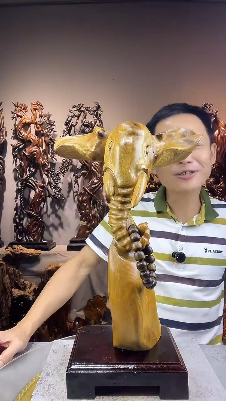 金丝楠用***界小叶桢楠随行摆件31