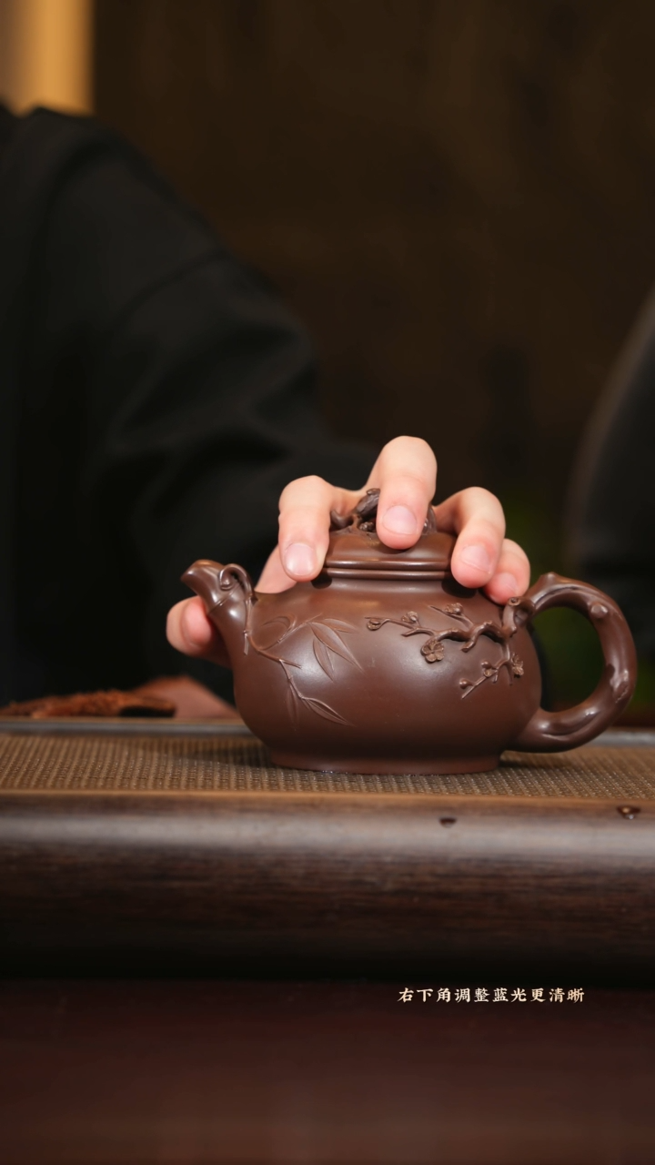 【闪购商品】紫砂茶壶slb 君子之交 特级紫泥 380+紫杯