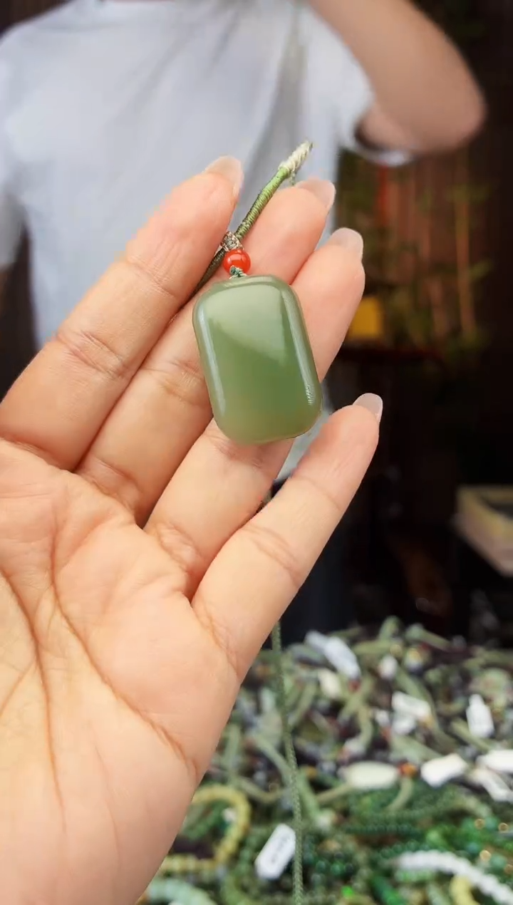 和田玉未镶嵌颈饰多样性发货拍一发一