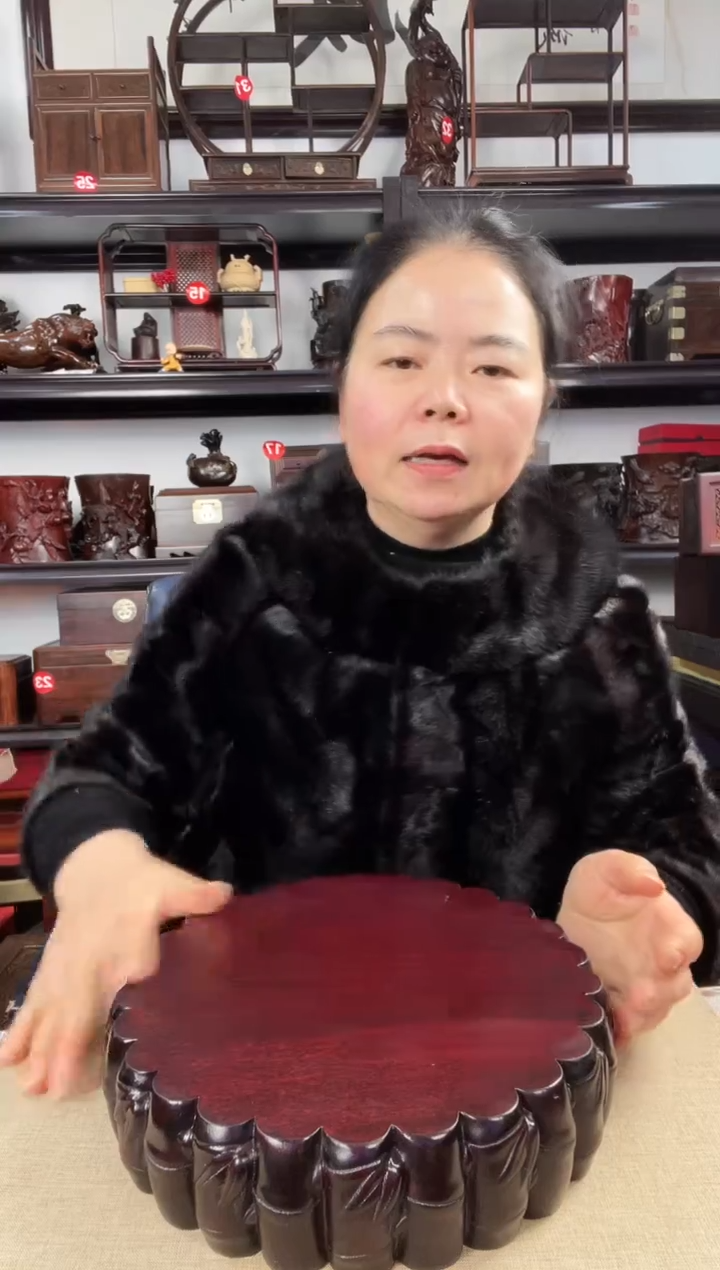 木122瑕疵老李红木工艺品