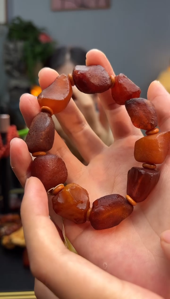 手串琥珀未镶嵌手串
