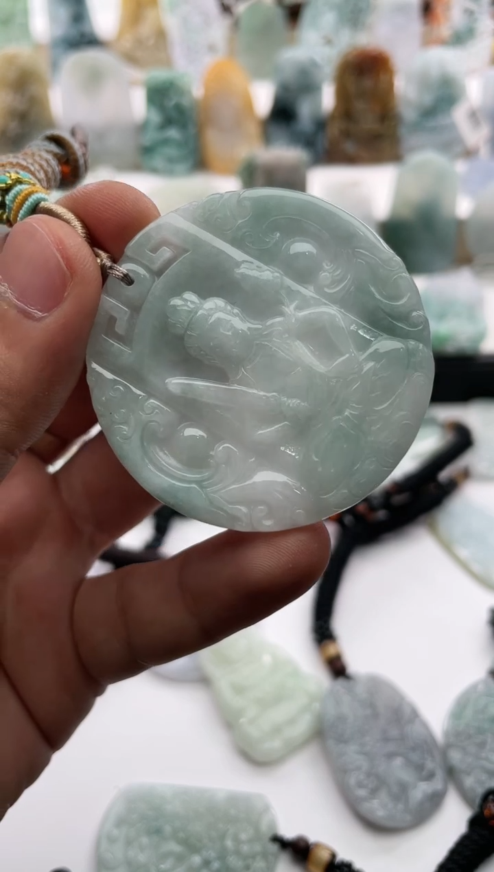 【闪购商品】翡翠颈饰未镶嵌..../1/15/178