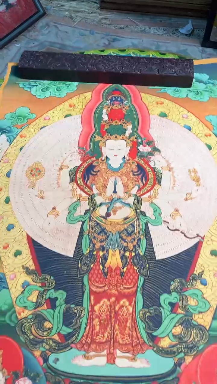 卷轴画天天的唐卡tk160