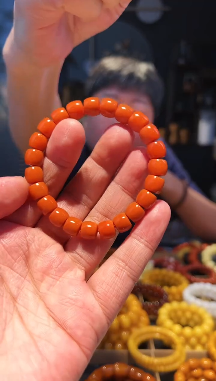 未镶嵌手链南红玛瑙单圈9+