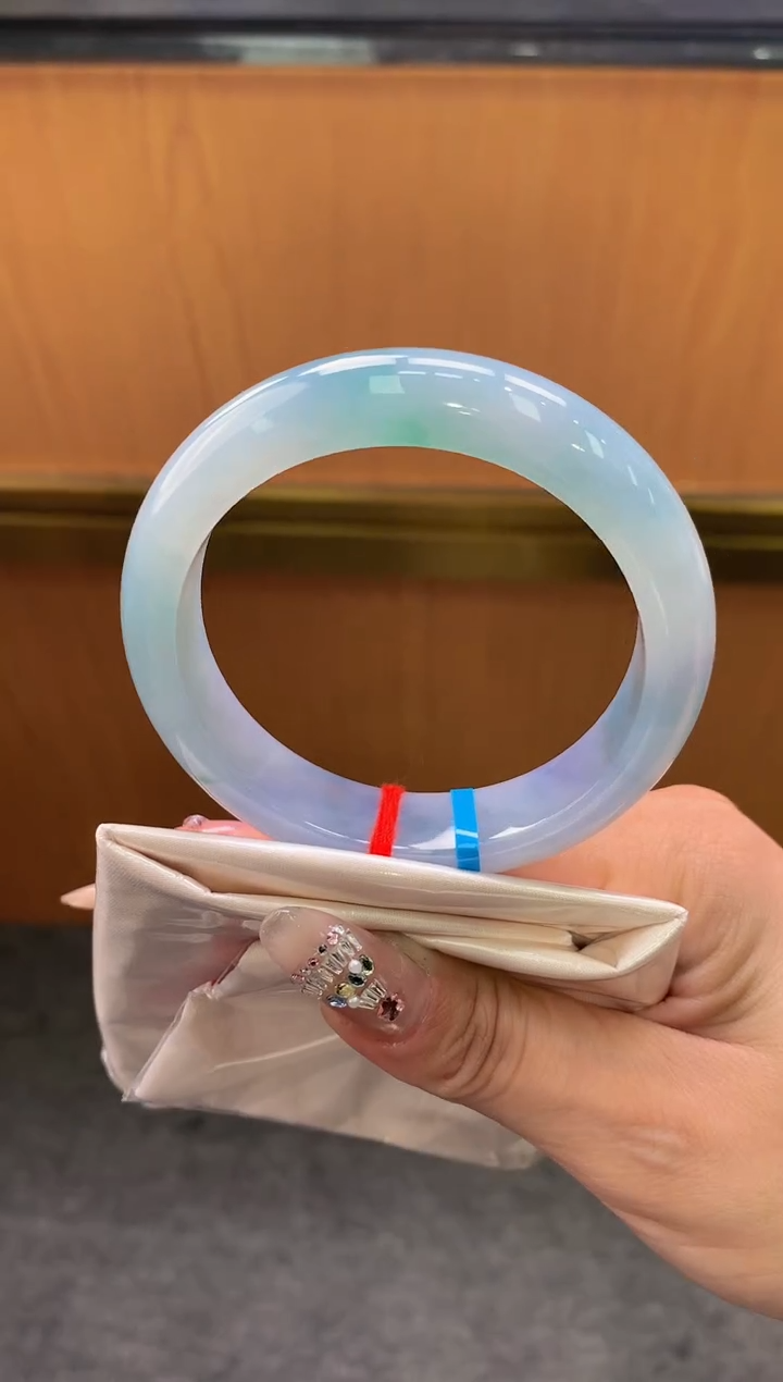 未镶嵌手镯翡翠-F103-正圈56.8