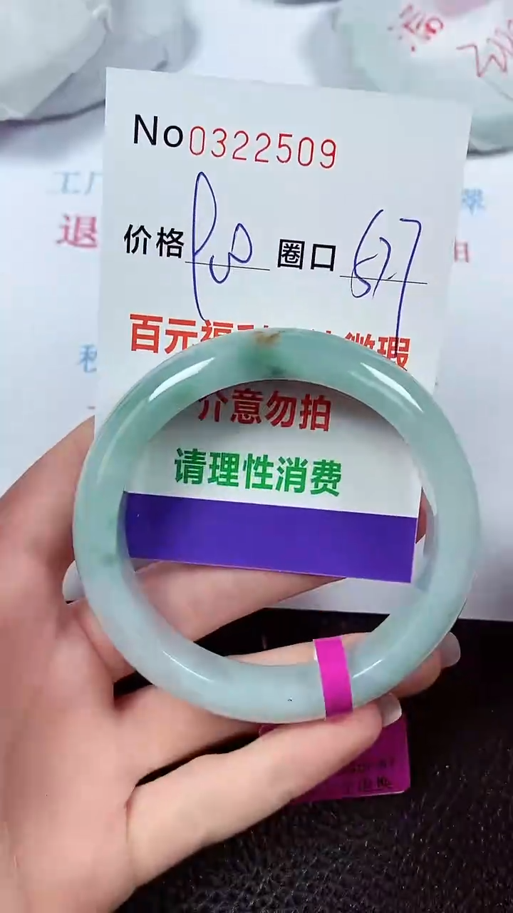 【闪购商品】翡翠手镯未镶嵌00322509