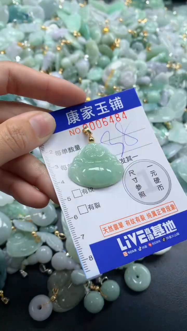 颈饰未镶嵌翡翠6484