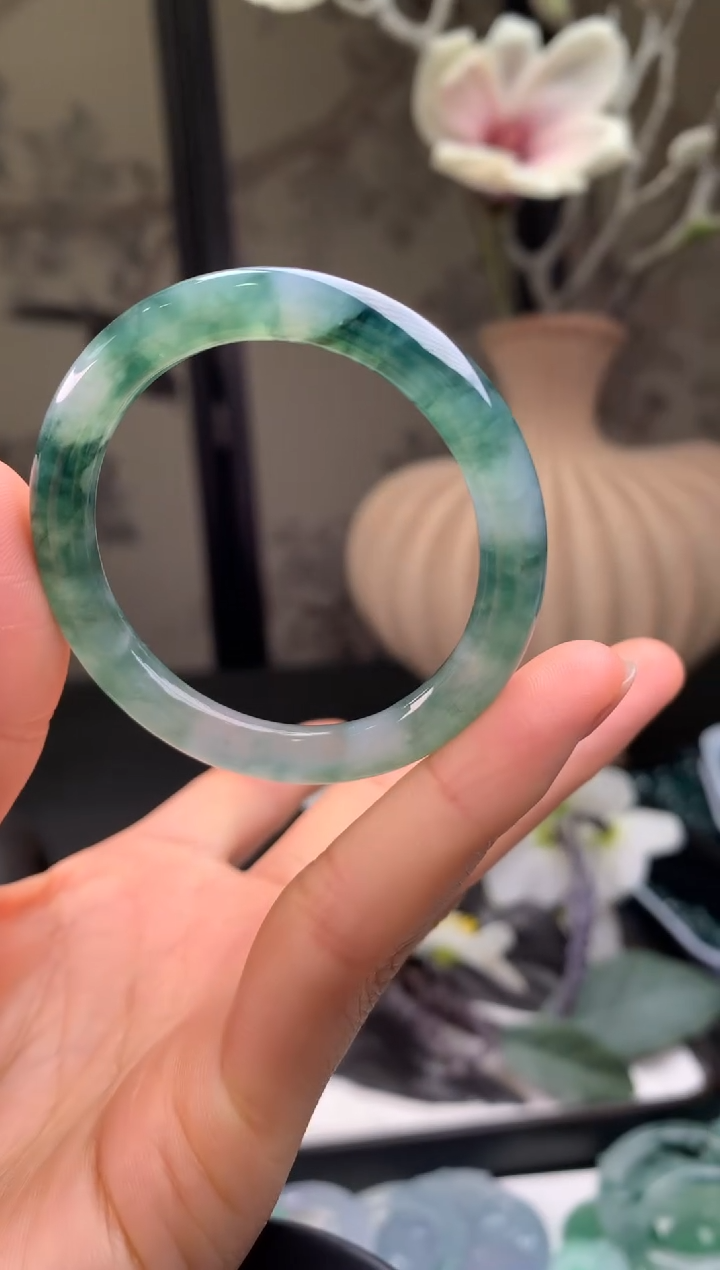 未镶嵌定制翡翠0232383986（43*6.7*6.8）