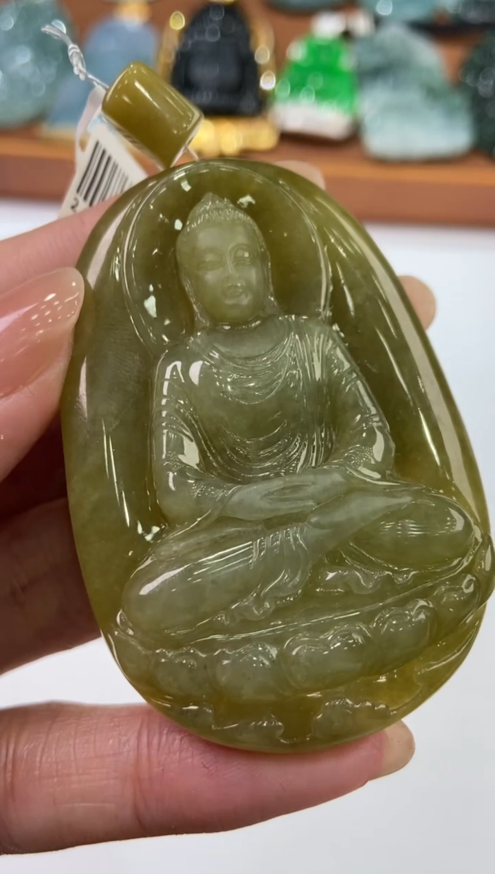 翡翠未镶嵌挂件2207896   