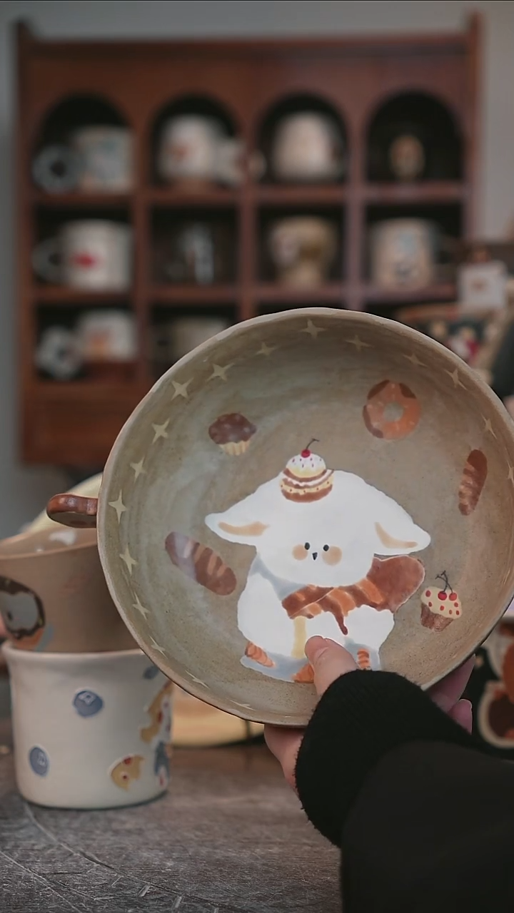 可爱酸**桔川谷原创陶瓷12.31直播正品