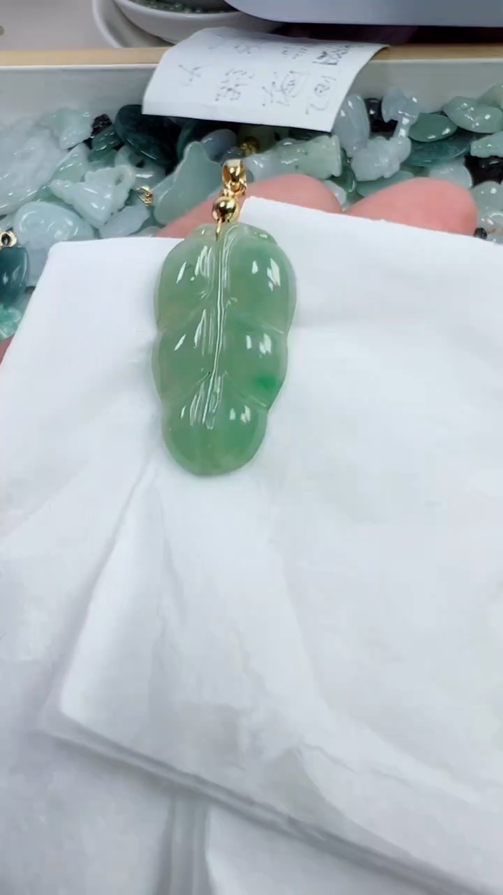 散珠翡翠237号，A货翡翠